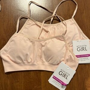 NWT Athleta Day To Day Seamless Pink Bra Size XL/14